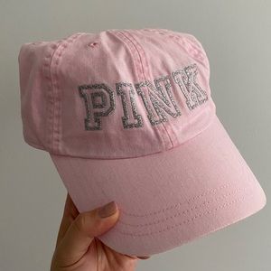 vs pink | hat - light pink ♡